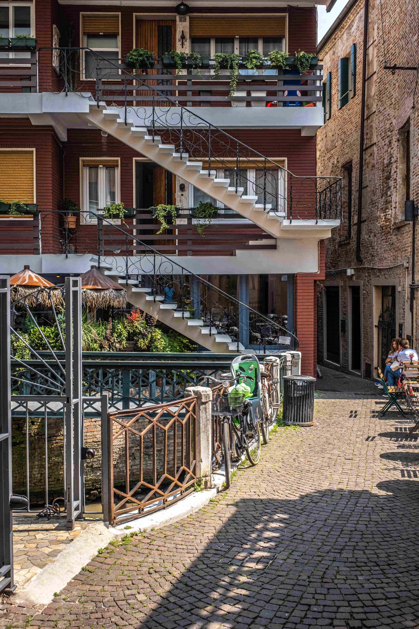 Facciata esterna di Trevisi 27 in Via Trevisi